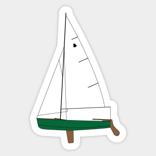 GP14 Sailboat Sticker